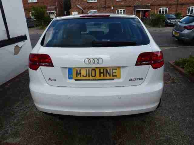 2010 10 AUDI A3 2.0 SPORTBACK TDI SPORT 5D 138 BHP DIESEL