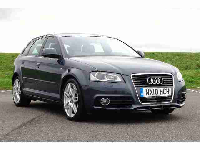 2010 10 AUDI A3 2.0TD SPORTBACK S LINE