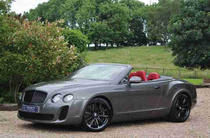 2010 (10) BENTLEY CONTINENTAL GTC SUPERSPORTS COVERTIBLE!
