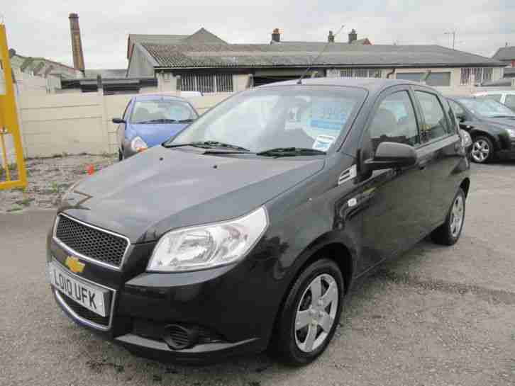 2010 (10) Chevrolet Aveo 1.2 S 5 DOOR HATCHBACK IN BLACK LOW MILEAGE