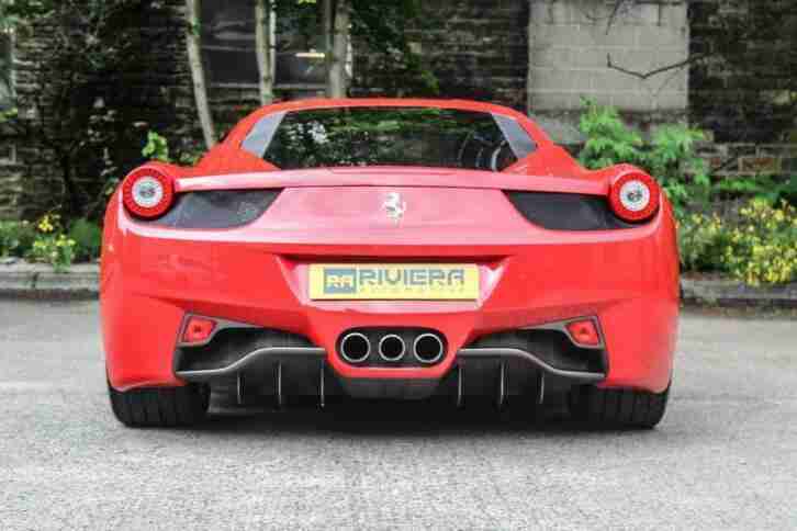 2010 10 FERRARI 458 4.5 ITALIA DCT 2D AUTO 570 BHP