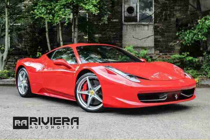 2010 10 FERRARI 458 4.5 ITALIA DCT 2D AUTO 570 BHP