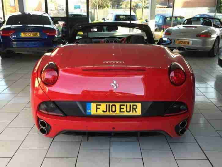 2010 10 FERRARI CALIFORNIA 4.3 2 PLUS 2 2D AUTO 460 BHP