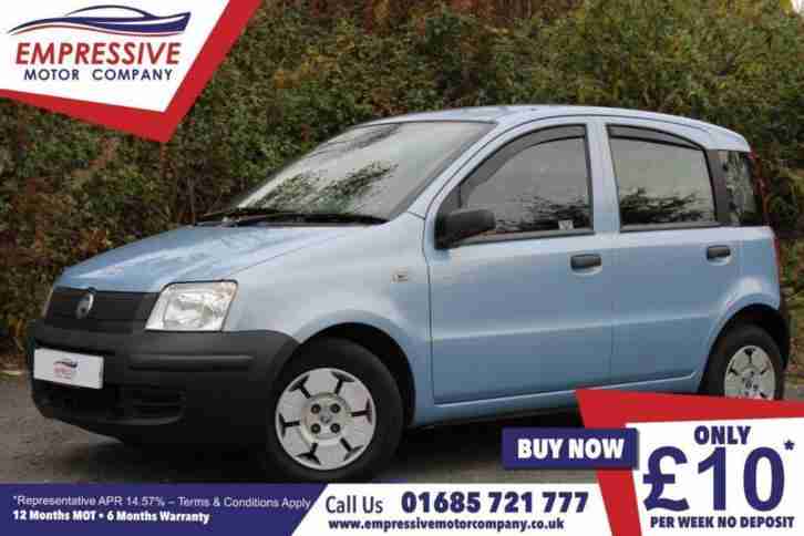 2010 10 FIAT PANDA 1.1 ACTIVE ECO 5D 54 BHP