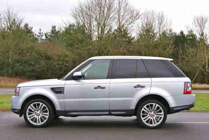 2010/10 LAND ROVER RANGE ROVER SPORT 3.0 TDV6 HSE 4X4 SUV - ZERMATT SILVER