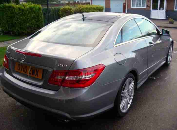 2010 (10) MERCEDES-BENZ E350 COUPE BLUEF-CY SPORT CDI FULL DEALER HISTORY