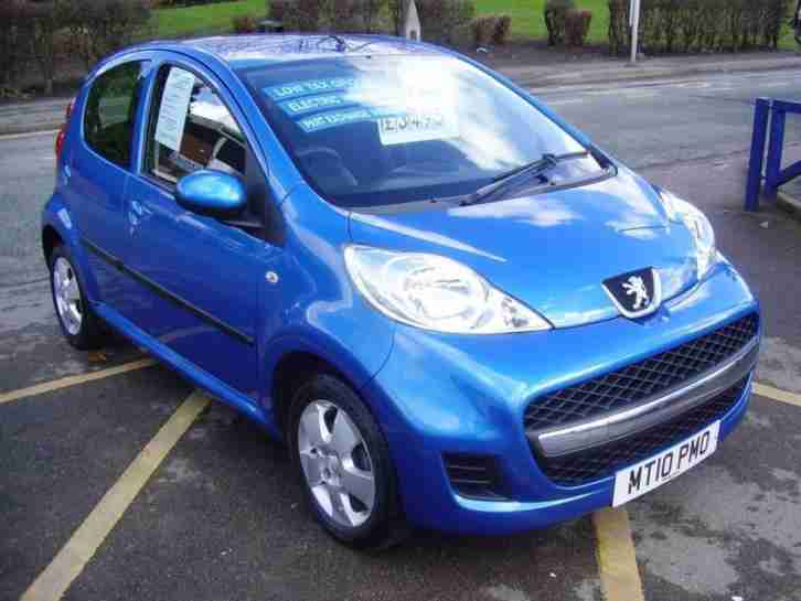 2010 10 PEUGEOT 107 1.0 URBAN 5D 68 BHP