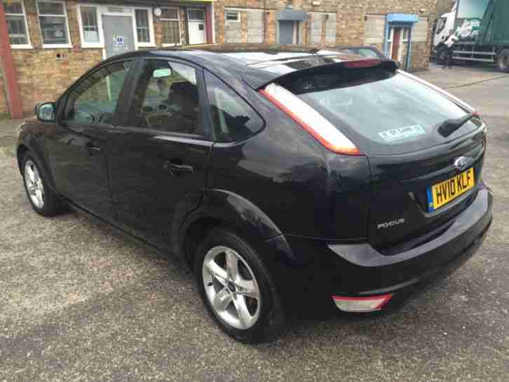 2010 '10 Plate' FORD FOCUS 1.6 zetec black 5dr