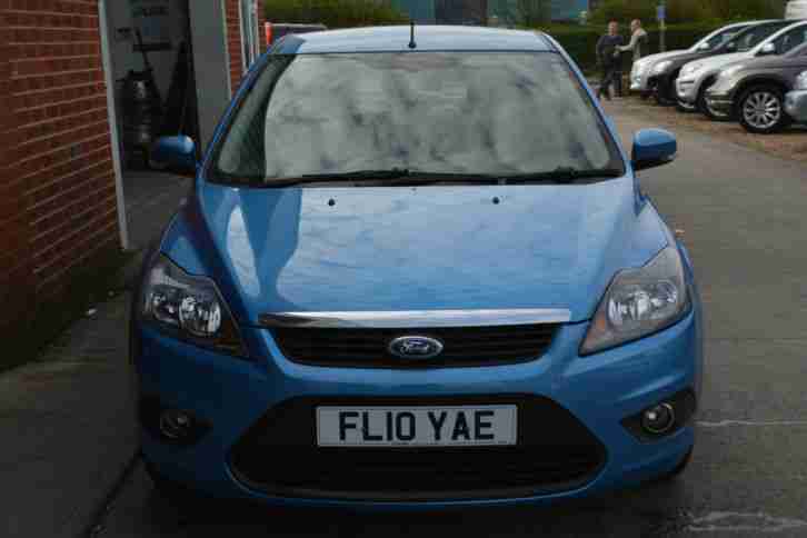 2010 / 10 REG FORD FOCUS ZETEC 100 1.6L MANUAL PETROL 5 DOOR HATCHBACK