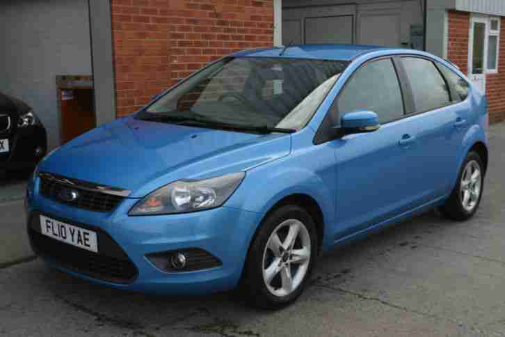 2010 / 10 REG FORD FOCUS ZETEC 100 1.6L MANUAL PETROL 5 DOOR HATCHBACK