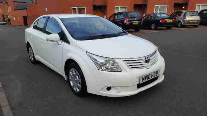 2010 10 REG NEW SHAPE TOYOTA AVENSIS 2.0 D4D T2 MANUAL SALOON 1 OWNER 3 KEYS FSH