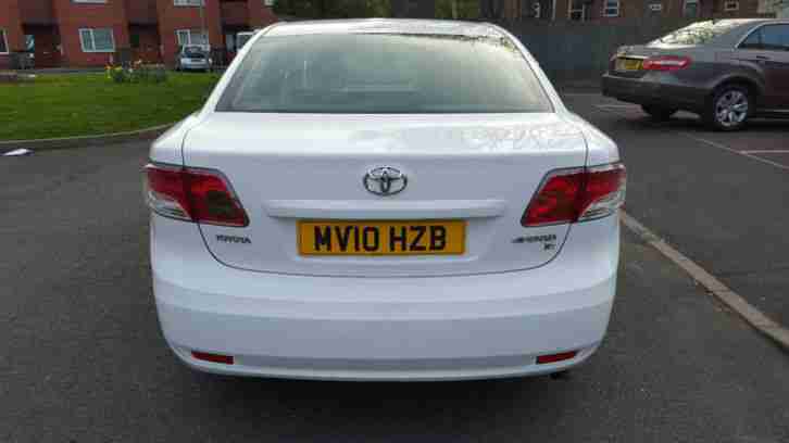 2010 10 REG NEW SHAPE TOYOTA AVENSIS 2.0 D4D T2 MANUAL SALOON 1 OWNER 3 KEYS FSH