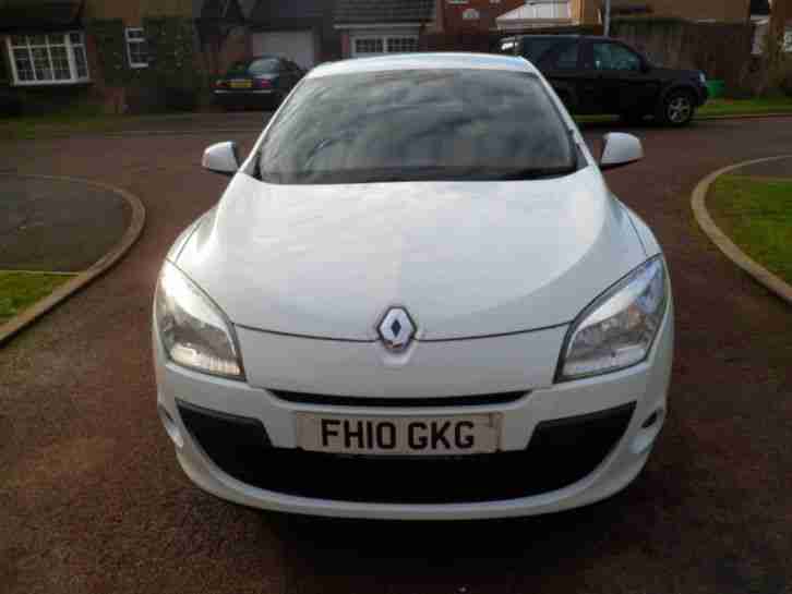 2010 10 RENAULT MEGANE EXPRESSION 1.5 DCI DIESEL 86 WHITE NICE CAR,CHEAP