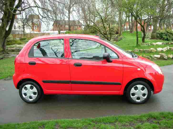 2010 10 Reg Chevrolet Matiz 800cc S. Red. 1 Owner.