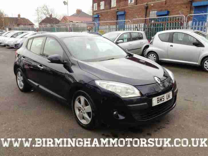2010 (10 Reg) Renault Megane 1.5 DYNAMIQUE DCI 5DR Hatchback BLUE + LOW MILES