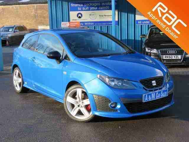 2010 10 SEAT IBIZA 1.4 CUPRA TSI DSG 3D AUTO 177 BHP