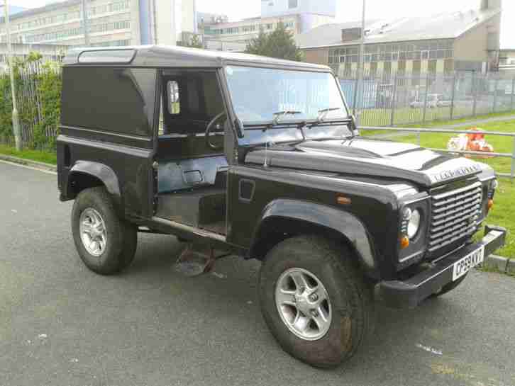 2010 59 PLATE LAND ROVER DEFENDER 90 COUNTY VAN,DAMAGED/ SALVAGE!!!!!