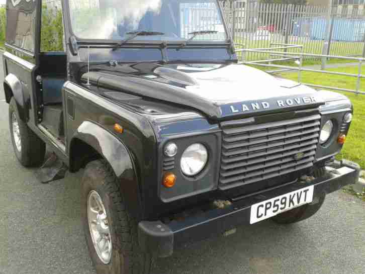 2010 59 PLATE LAND ROVER DEFENDER 90 COUNTY VAN,DAMAGED SALVAGE