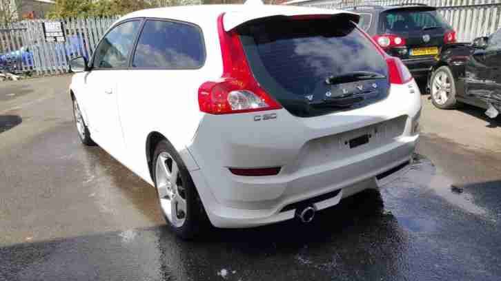 2010 59 REG VOLVO C30 R-DESIGN 1.6D TURBO DIESEL DAMAGED REPAIRABLE SALVAGE