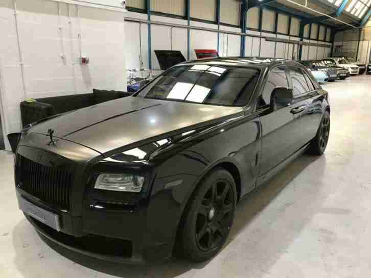 2010 59 ROLLS-ROYCE GHOST 6.6 V12 4D AUTO 564 BHP - BLACK PACK - BIG SPEC - PX/F