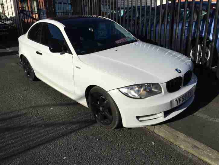 2010 59 White BMW 118 2.0TD Sport Coupe
