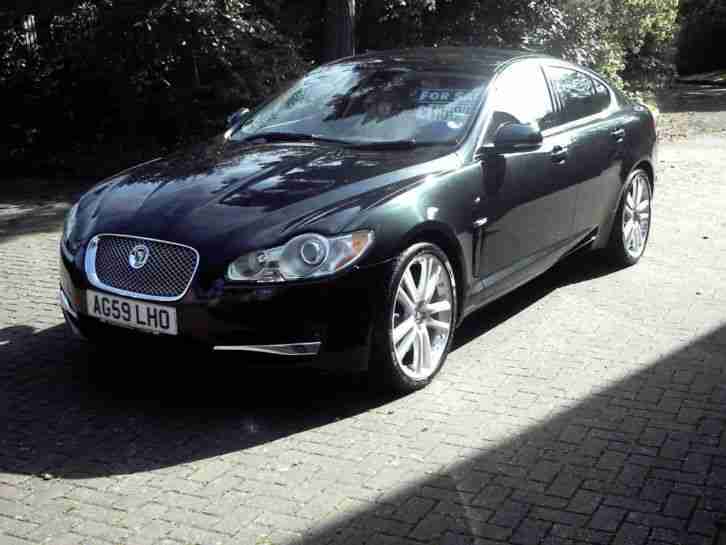 2010 (59) jaguar xfs premium luxury sport 3.0 green 4 door saloon diesel auto