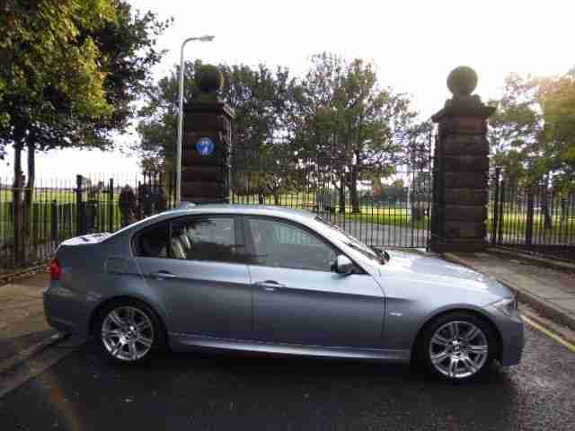 2010 60 BMW 3 SERIES 2.0 318D M SPORT 4D AUTO 141 BHP DIESEL