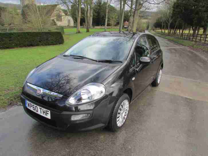 2010/60 Fiat Punto Evo 1.4 8v ( s/s ) Dynamic Black Many Extras