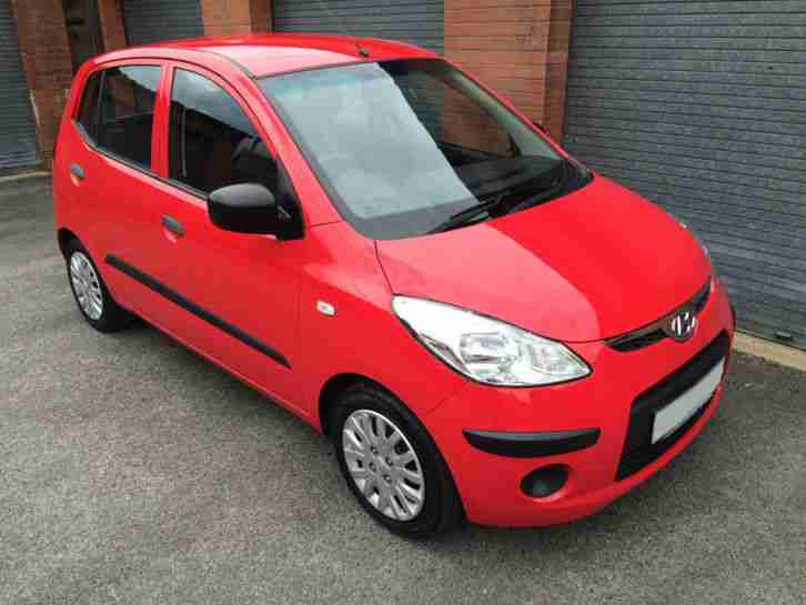 2010 60 HYUNDAI I10 5 DOOR 1.2 CLASSIC LOW MILEAGE £30pa road tax 6mths warranty