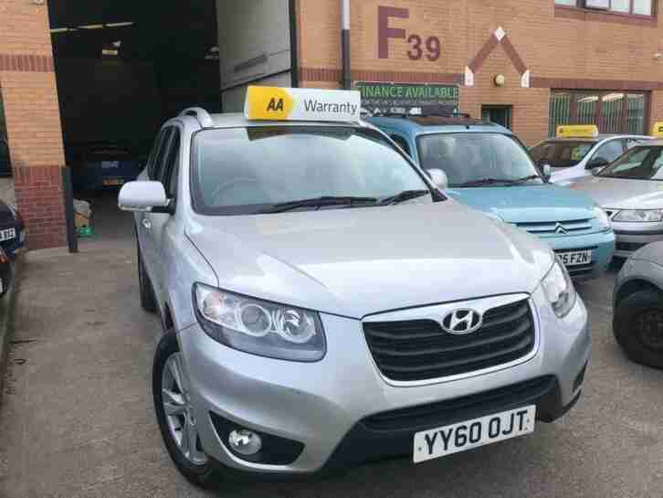 2010 60 HYUNDAI SANTA FE 2.2 PREMIUM CRDI 5D 194 BHP DIESEL