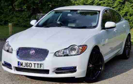 2010 60 JAGUAR XF 3.0 V6 LUXURY 4D AUTO 240 BHP DIESEL 20" ALLOYS+NAV+PHONE!