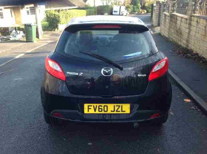 2010 60 MAZDA 2 TAKUYA BLACK VERY LIGHT DAMAGE SALVAGE CAT D *DRIVE AWAY*
