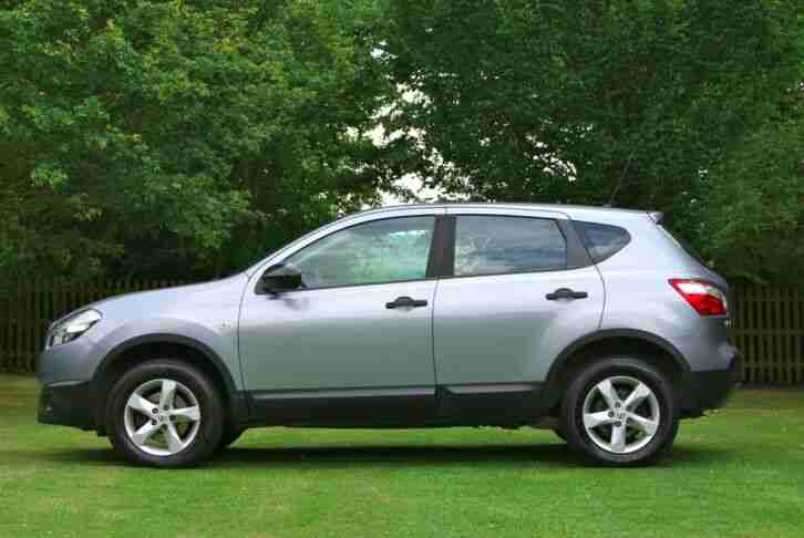 2010/60 NISSAN QASHQAI VISIA 1.6 PETROL MANUAL 5-SEATER SUV - METALLIC GREY