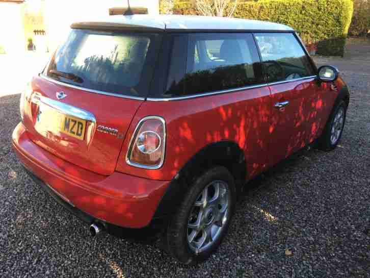 2010 60 PLATE MINI COOPER 1.6 D DIESEL 6 SPEED VERY ECONOMICAL FSH 64K MILES