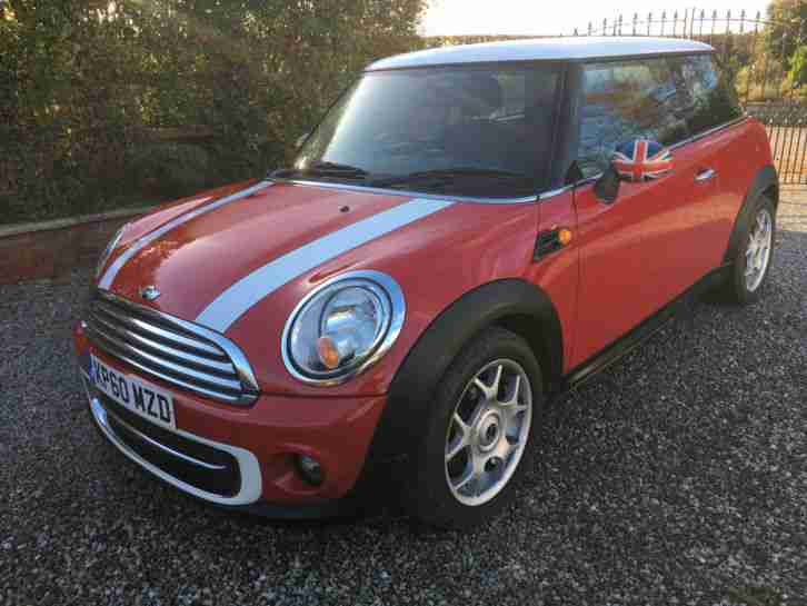 2010 60 PLATE MINI COOPER 1.6 D DIESEL 6 SPEED VERY ECONOMICAL FSH 64K MILES