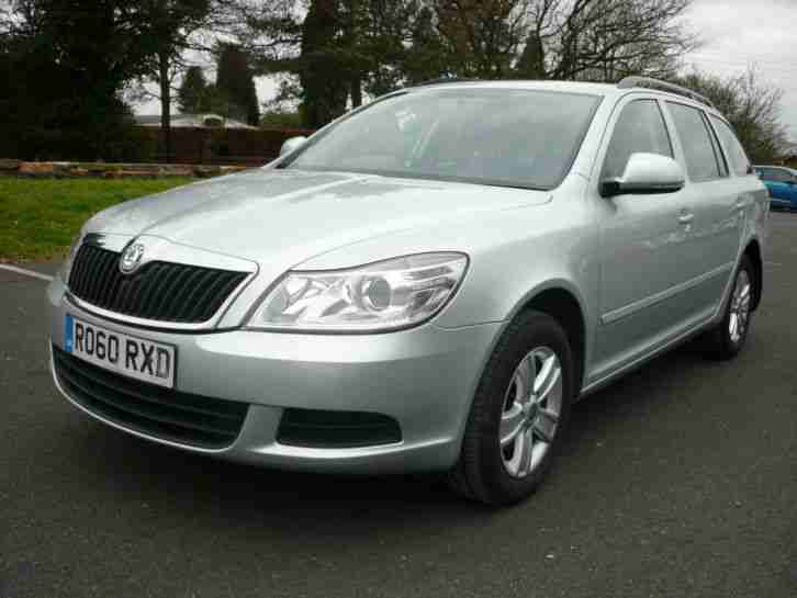 2010 60 Reg Skoda Octavia Estate 1.9TDI PD 105bhp SE Silver Ring 01543/222924