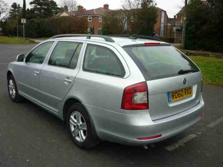 2010 60 Reg Skoda Octavia Estate 1.9TDI PD 105bhp SE Silver Ring 01543/222924