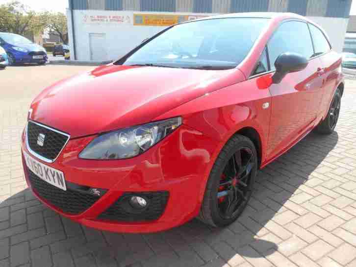 2010 60 SEAT IBIZA FR 1.4 TSI 3 DOOR AUTO, FSH, 30K