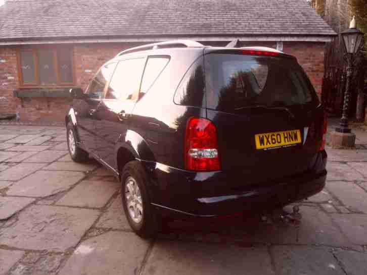 2010/60 SSANGYONG REXTON 270 S 5S AUTO/TRIPTRONIC BLUE 74K MILES