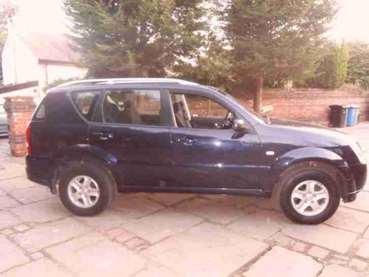 2010/60 SSANGYONG REXTON 270 S 5S AUTO/TRIPTRONIC BLUE 74K MILES