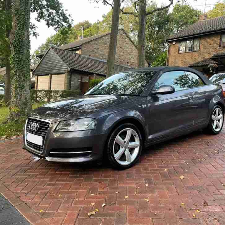 2010 (60 Plate) Audi A3 Technik Covertible 1.6 TDI ONLY 2 OWNERS IN TOTAL