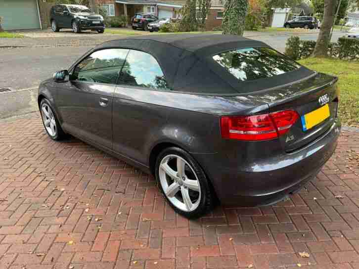 2010 (60 Plate) Audi A3 Technik Covertible 1.6 TDI *ONLY 2 OWNERS IN TOTAL*