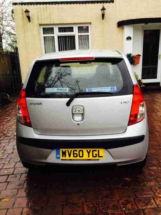 2010 60 reg Hyundai i10 style..top spec!!....low mileage...no reserve!!!!