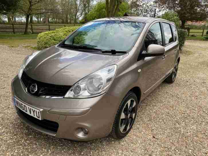 2010 (60)reg Nissan Note Tekna 1.5 DCi Diesel Sat Nav + Half Leather + Air Con