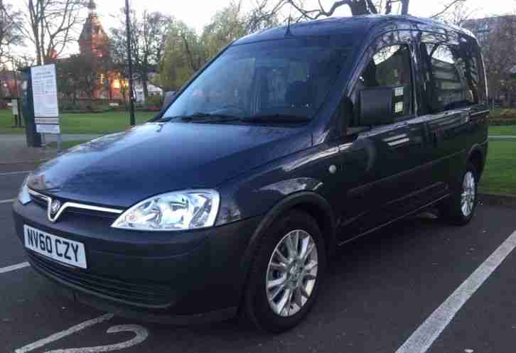 2010 60 reg VAUXHALL COMBO WHEELCHAIR ACCESS 1.2 DIESEL, AUTO, 10,800 MILES, PX