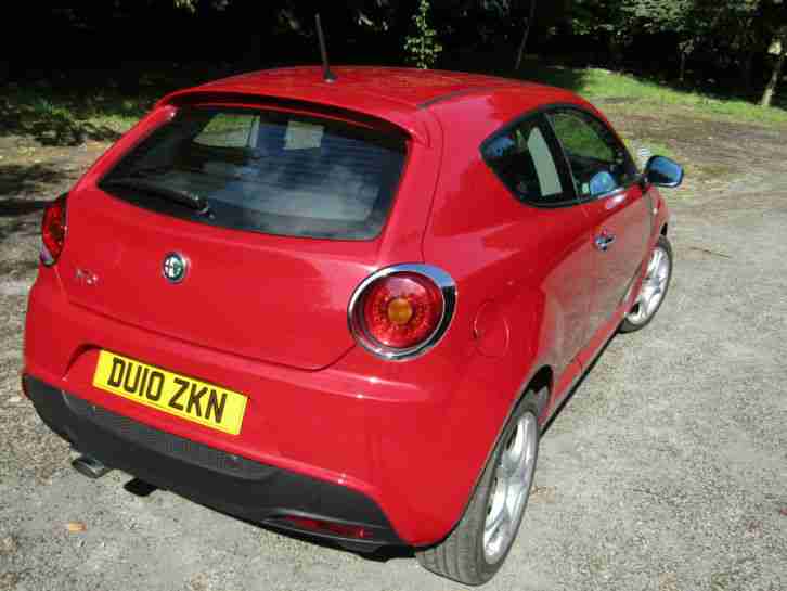 2010 ALFA ROMEO MITO VELOCE MULTIAIR RED Serviced, Cam Belt changed PX possible