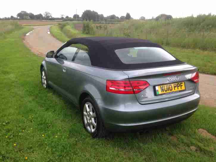 2010 AUDI A3 CONVERTIBLE 2.0 TFSI PETROL