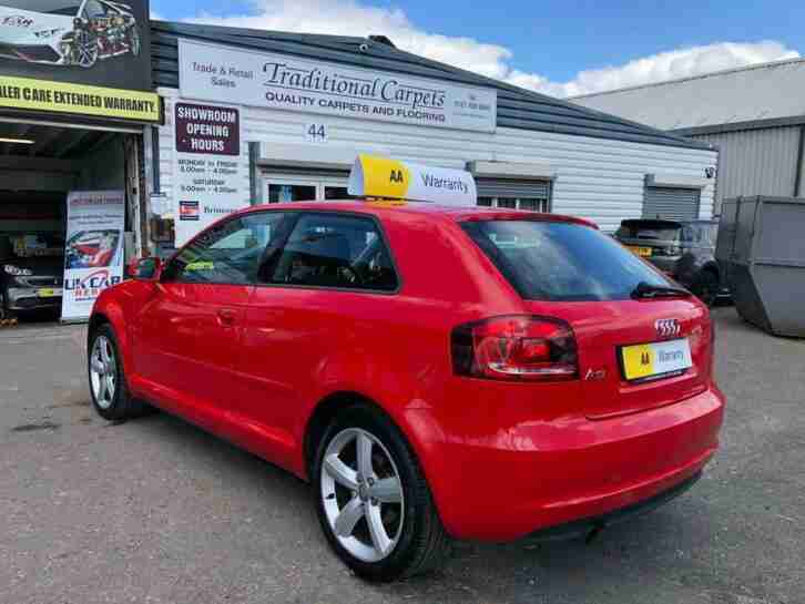2010 AUDI A3 TECHNIK 1.6 PETROL 100 BHP 3 DOOR HATCHBACK ( AA ) WARRANTY INCLUDE