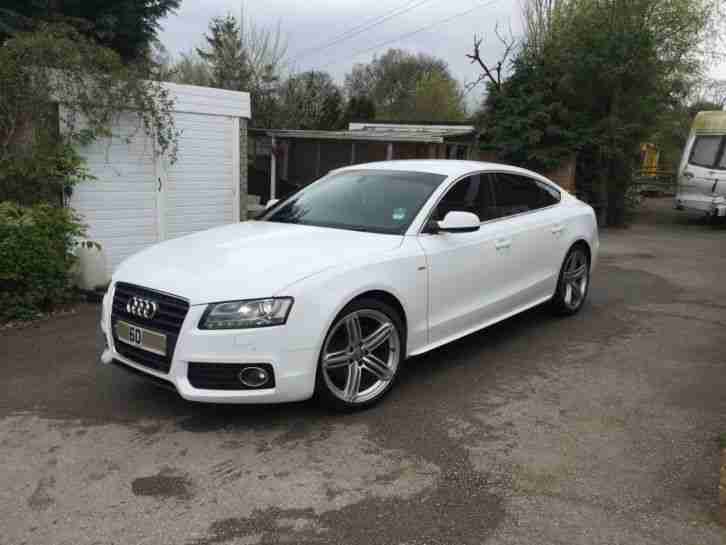 2010 A5 S LINE TDI QUATTRO WHITE