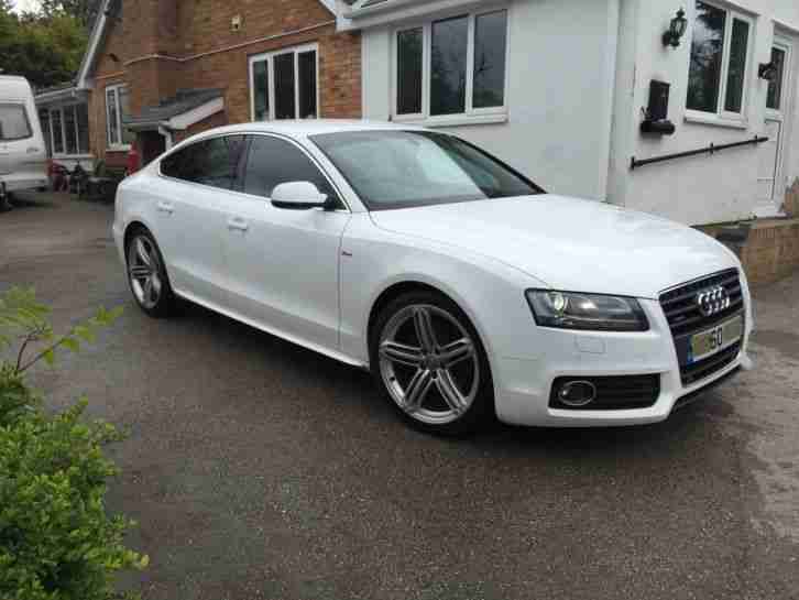 2010 AUDI A5 S LINE TDI QUATTRO WHITE
